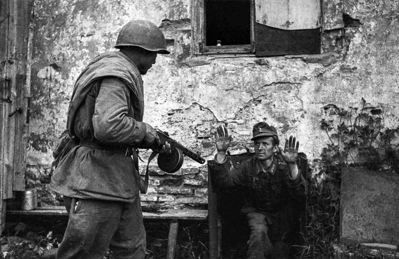 Немецкие солдаты второй мировой войны плен